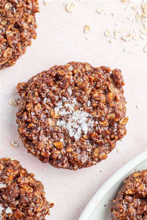 Salted Almond Butter No Bake Cookies Love Bakes Good Cakes