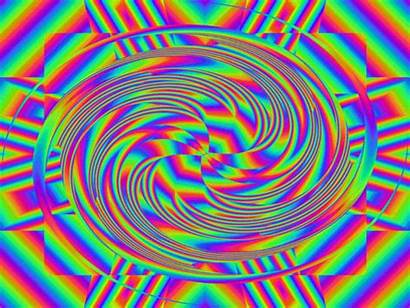 Psychedelic Mandalas Rainbow Lsd Spiral Animation Animations