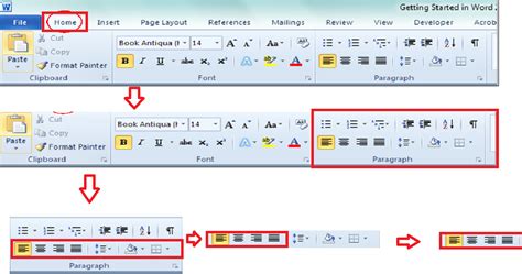 Home Ribbon Tab Microsoft Cheat Sheet