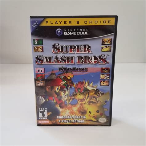 Buy The Super Smash Bros Melee Gamecube Goodwillfinds