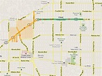 Map of Hollywood City, Tourist Maps: West Hollywood Street Map Pics