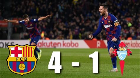Check out the recent form of barcelona and celta vigo. Barcelona vs Celta Vigo 4-1, La Liga 2019/20 - MATCH ...