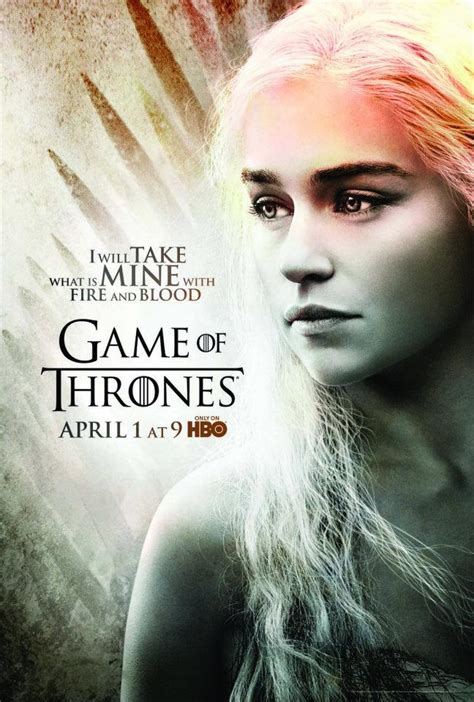 Season 2 Poster Daenerys Targaryen Game Of Thrones Photo 30174992