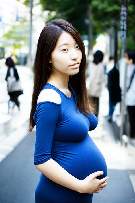 Pregnant Japanese Gal 17 By Noeivy On Deviantart