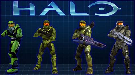 What Armor Is Master Chief Wearing In The 343 Halo Games Halo