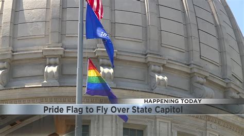 Pride Flag To Fly Over State Capitol Youtube