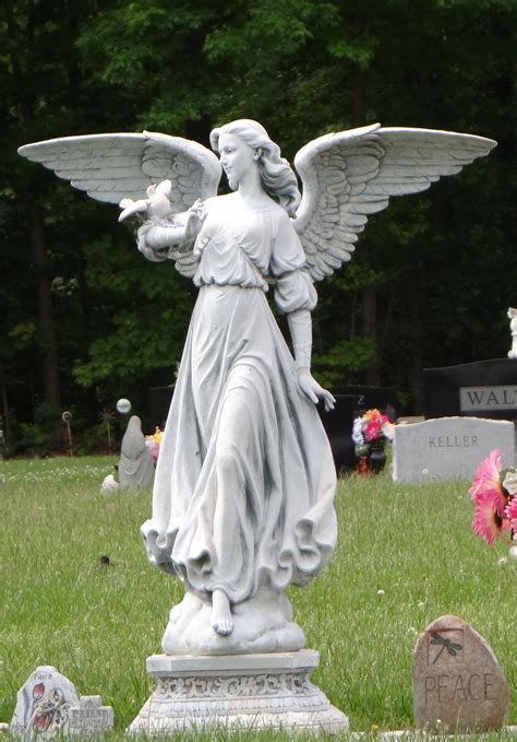 Riverside Cemetary Angel So Cheerful Is The The Likeness Of A Girl