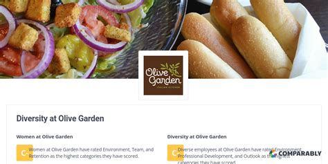 Diversity At Olive Garden Comparably