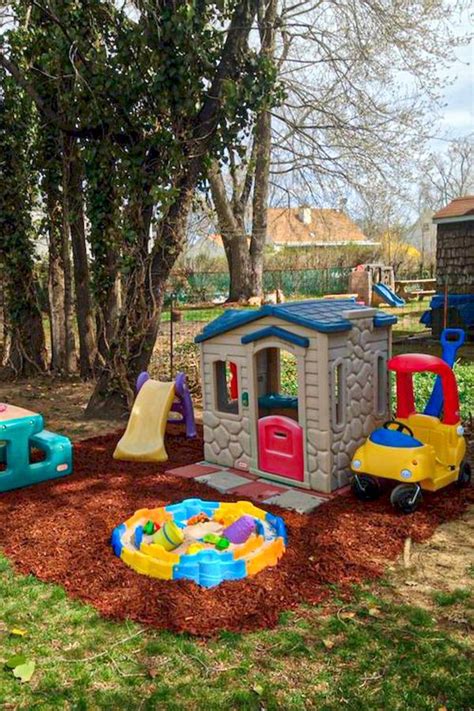 Fantastic Backyard Playground Design And Areas For Your Kids Page 23