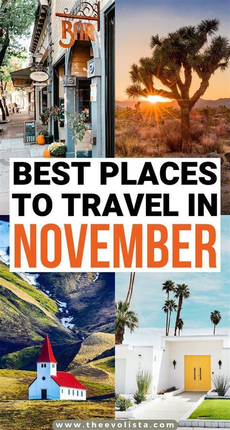 20 Best Places To Visit In November In The Usa And Abroad Thanksgiving