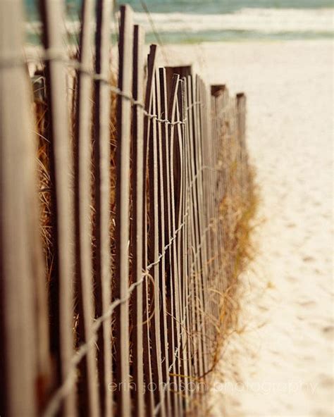 Beach Fence Sand Fencing Beach Photography Landscape Photo Summer
