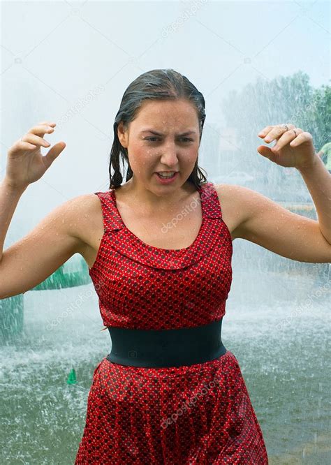 Girl In Wet Clothes Stock Photo By ©vikiri 1357601