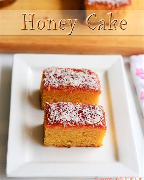 Eggless Honey Cake Recipe Indian Bakery Style Recipe By Cookeatshare
