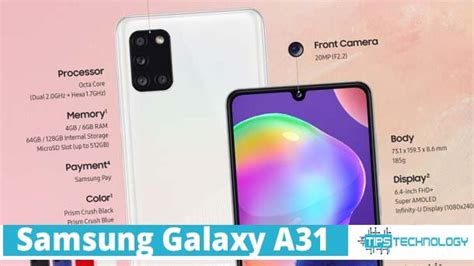 Samsung Galaxy A31 Price In Pakistan Full Specs And Reviews Tips