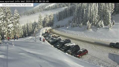 Chain Law In Effect Over Teton Pass Black Ice Conditions Around