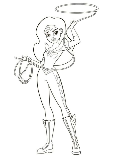 Dc Super Hero Girls Coloring Pages Katana Hot Sex Picture