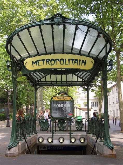 Paris Metro Hector Guimard Paris Metro Art Nouveau Paris Travel