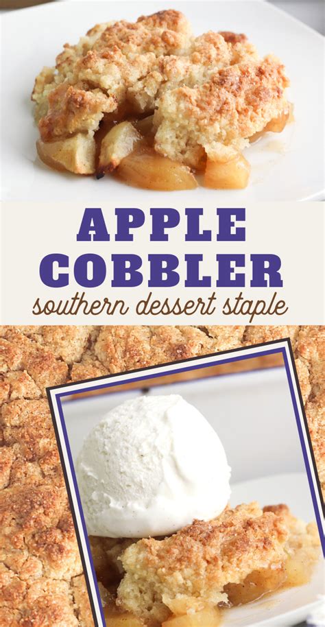 Warm, gooey, and perfectly sweet—paula's peach cobbler is the trifecta! Insanely Easy Apple Cobbler Recipe - 3 Boys and a Dog