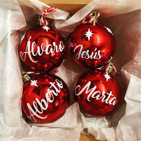 Bolas De Navidad Personalizadas Artesanum