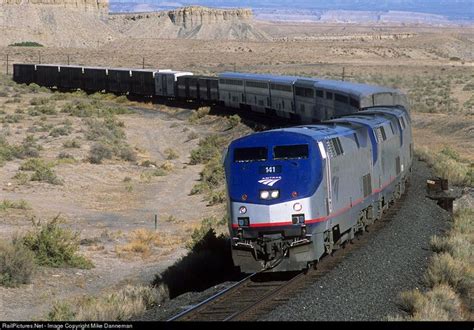 Amtrak No 6 The Eastbound California Zephyr Curves Through The