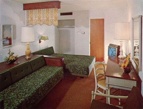 A Look Inside Hotel And Motel Rooms Of The 1950s 70s Flashbak Home