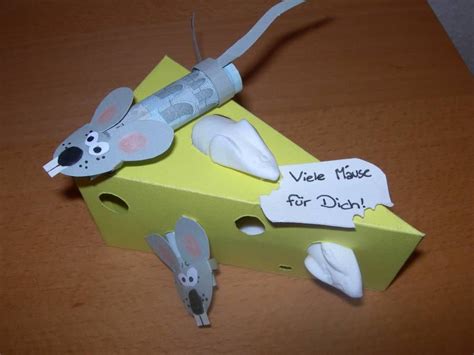 Viele Mäuse Für Dich Geschenke Verpacken Geld Geldgeschenke Basteln
