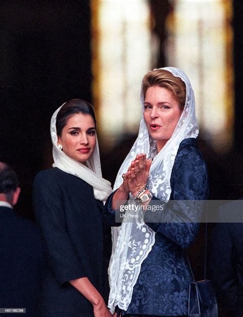 Queen Rania And Queen Noor Of Jordan Attend The King Hussein News
