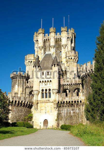 Beautiful Castle Butron Basque Country Spain стоковые изображения в Hd