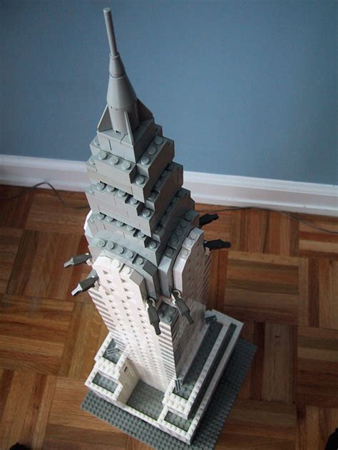 Sean Kenney Art With Lego Bricks The Chrysler Building