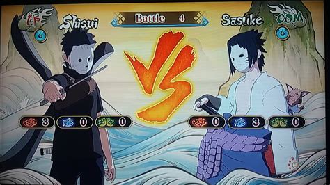 Shisui Uchiha Vs Sasuke Uchiha Naruto Ultimate Ninja Storm Revolution