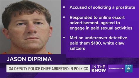 Sheriffs Office Deputy Police Chief Tried To Pay For Sex With 180 Pack Of White Claw