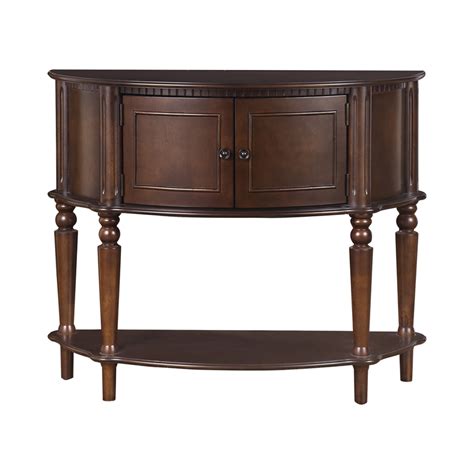 Coaster Storage Entryway Console Hall Table In Brown 950059