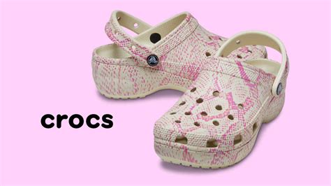 The Snakeskin Platform Crocs That Are Trending For Their Extreme Comfort