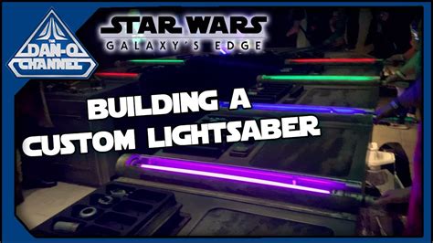 Star Wars Galaxys Edge Opening Day Vlog Part 3 Building A Custom