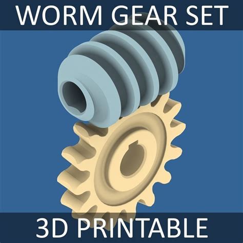Worm Gear Collection 02 3d Print Model Cgtrader