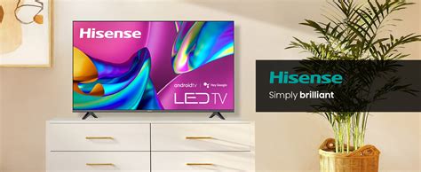 Hisense 43 Class A4 Series Led 1080p Smart Android Tv 43a4h 43a4h