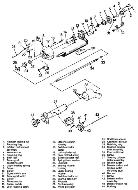 Repair Guides Steering Steering Column