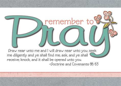 Sassy Sanctuary Remember To Pray Free Printable