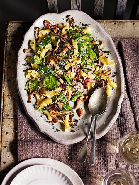I've been making this pasta salad for nearly 10 years and it never gets old. Winter Pasta Salad | Pasta Recipes | Jamie Oliver