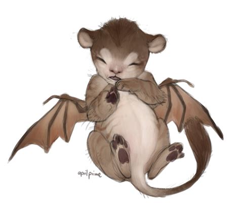 April Prime On Twitter Wow Look At This Manticore Cub That I Drew