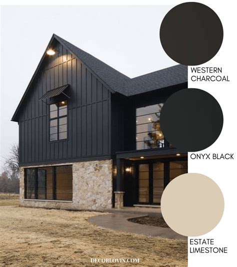 Modern Farmhouse Style Exterior Paint Colors