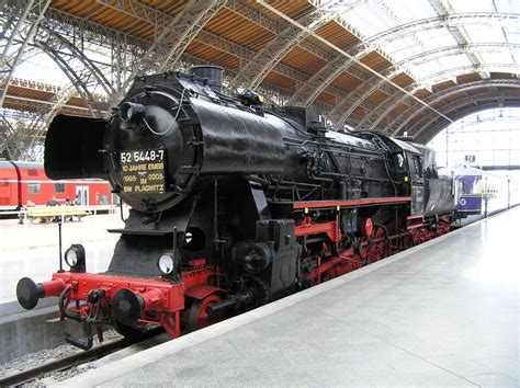 #1789 Steam Locomotive (BR 52 5448-7) - Leipzig Hbf (Germany ...