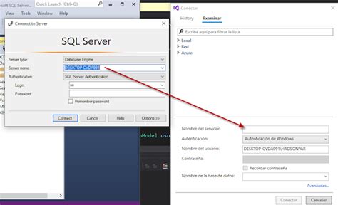 Agregar Y Conectarse A Sql Server Desde Visual Studio