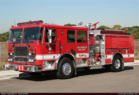 Lafd Engine 5 Seagrave Marauder Ii Pumper Fire Emt Fire Fire