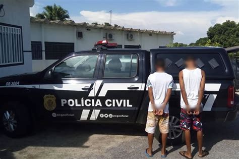 Adolescentes Suspeitos De Cometer Homicídio No Bairro Dona Fíica São Levados Para Centro De