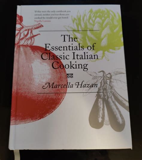 The Essentials Of Classic Italian Cooking Hardcover Marcella Hazan Hobbies And Toys Books
