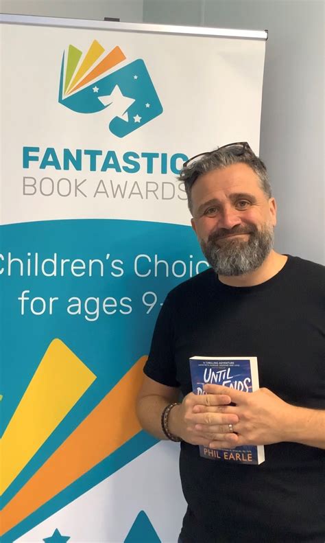 Author Phil Earle At The Fantastic Book Awards Launch