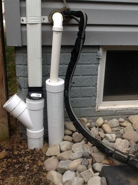 Downspout Into French Drain I Plan On Burying My Downspouts And Having Them Merge Into One