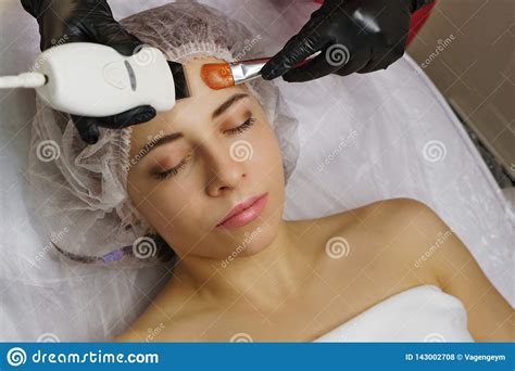 Ultrasonic Face Cleaning Spa Stock Photo Image Of Beauty Cosmetic