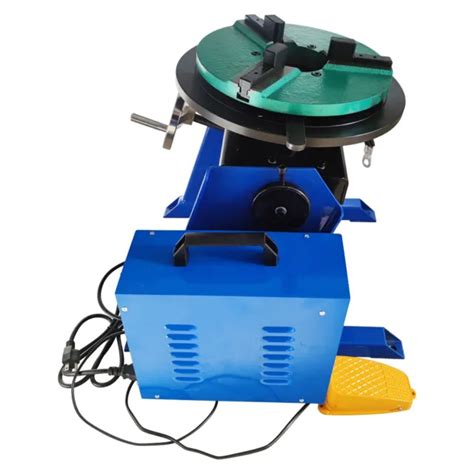 Welding Positioner 100kg Welder Rotary Machine Turntable With 300mm